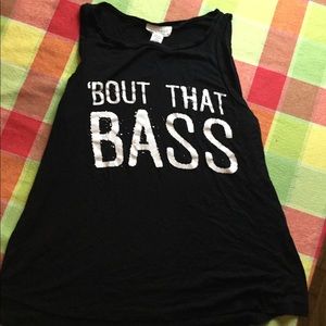 bout that bass tee